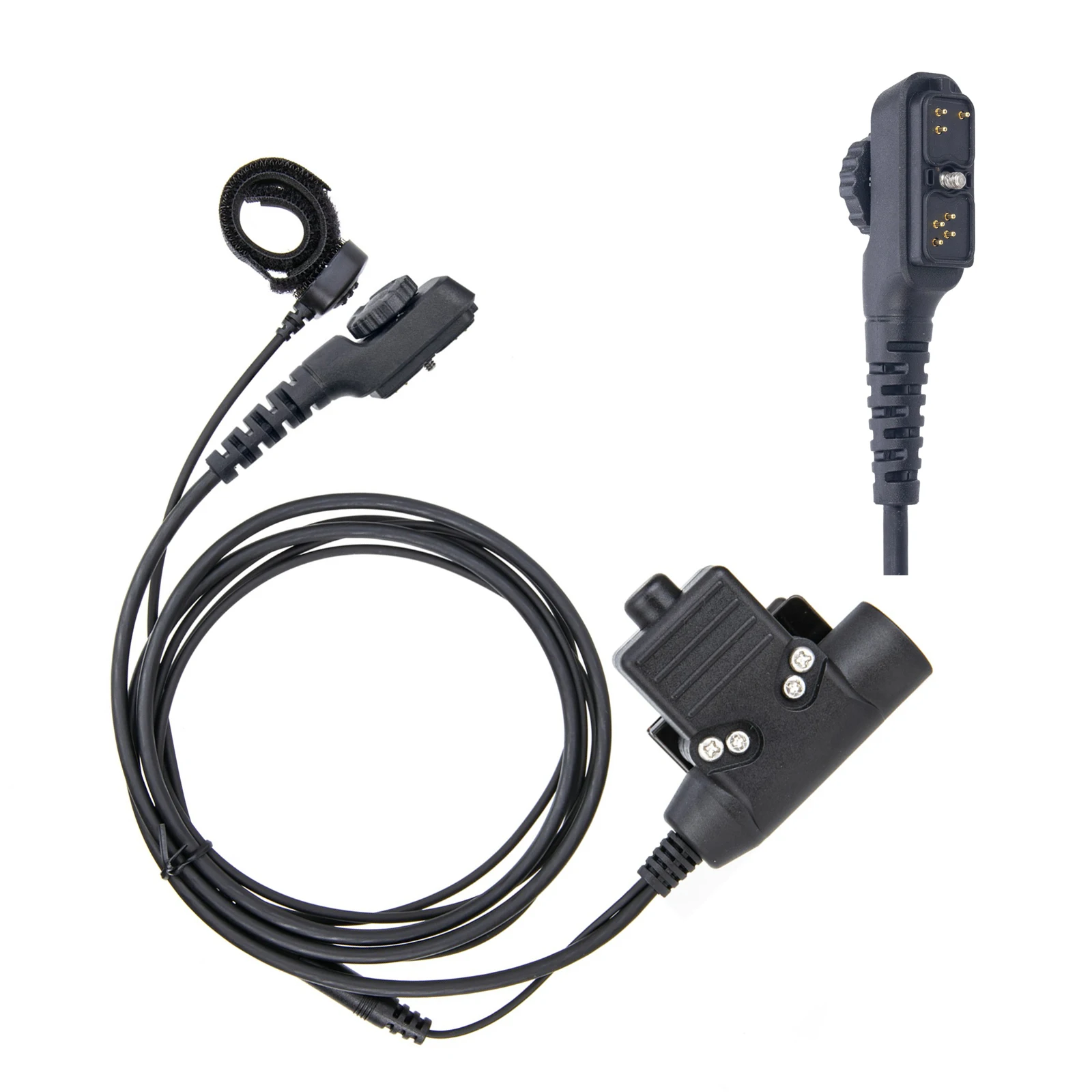 High Strength U94 PTT Finger Microphone Adapter for radio walkie talkie Hytera PD700 PD780 PD785G PD788 ppt mic speaker microphone for hytera radio pd700 pd700g pd780 pd780g pt580 pt580h walkie talkie