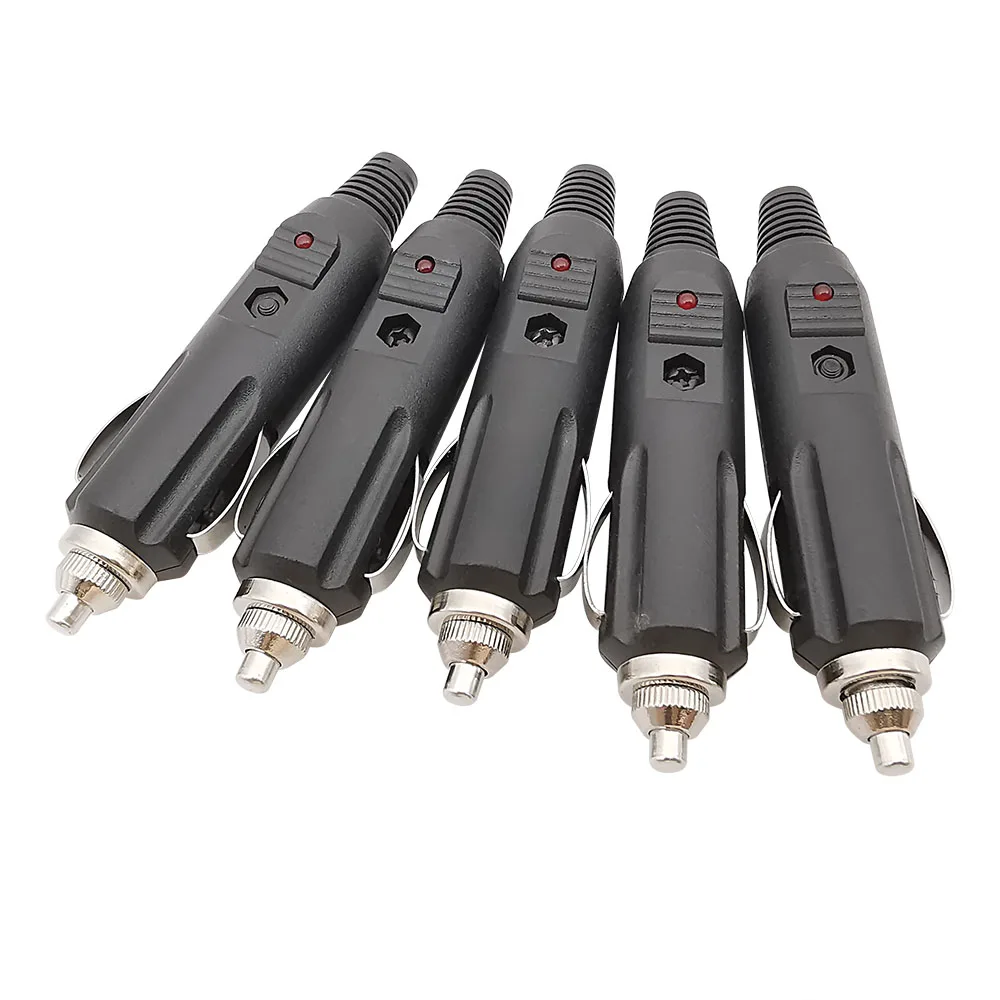 BLUESEABUY 2Pcs Spinotto Presa Accendisigari 12V-24V Maschio