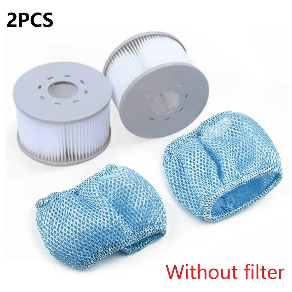 2PC Filter Protective Net Mesh Cover Strainer Pool Spa Accessories For Hot Tubs WithAurora Mont Blanc Mono Alpine Camaro