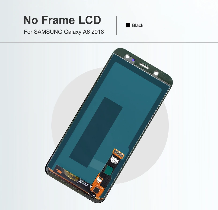 Lcd Display Screen LCD For SAMSUNG Galaxy A6 2018 A600 SM-A600F A600FN LCD Display With Touch Screen Digitizer Assembly Replacement With Screwdriver