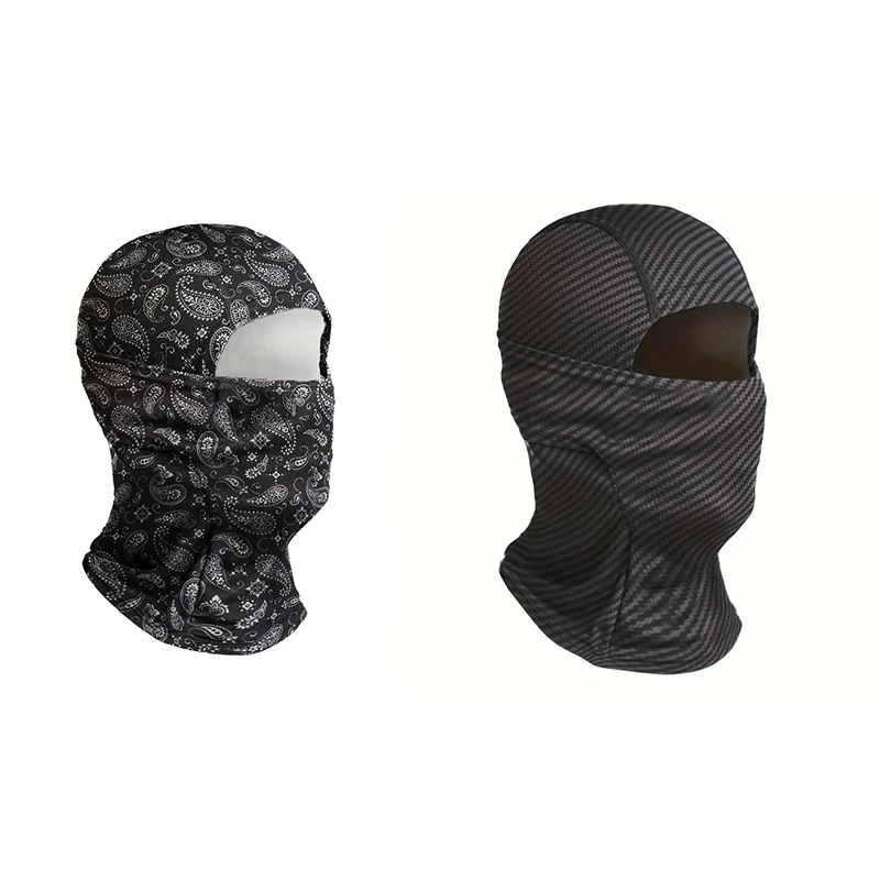 Maschera da ciclismo, copertura integrale, maschera integrale alla moda e traspirante per uomo e donna, adatta per il ciclismo all'aperto - immagine 2