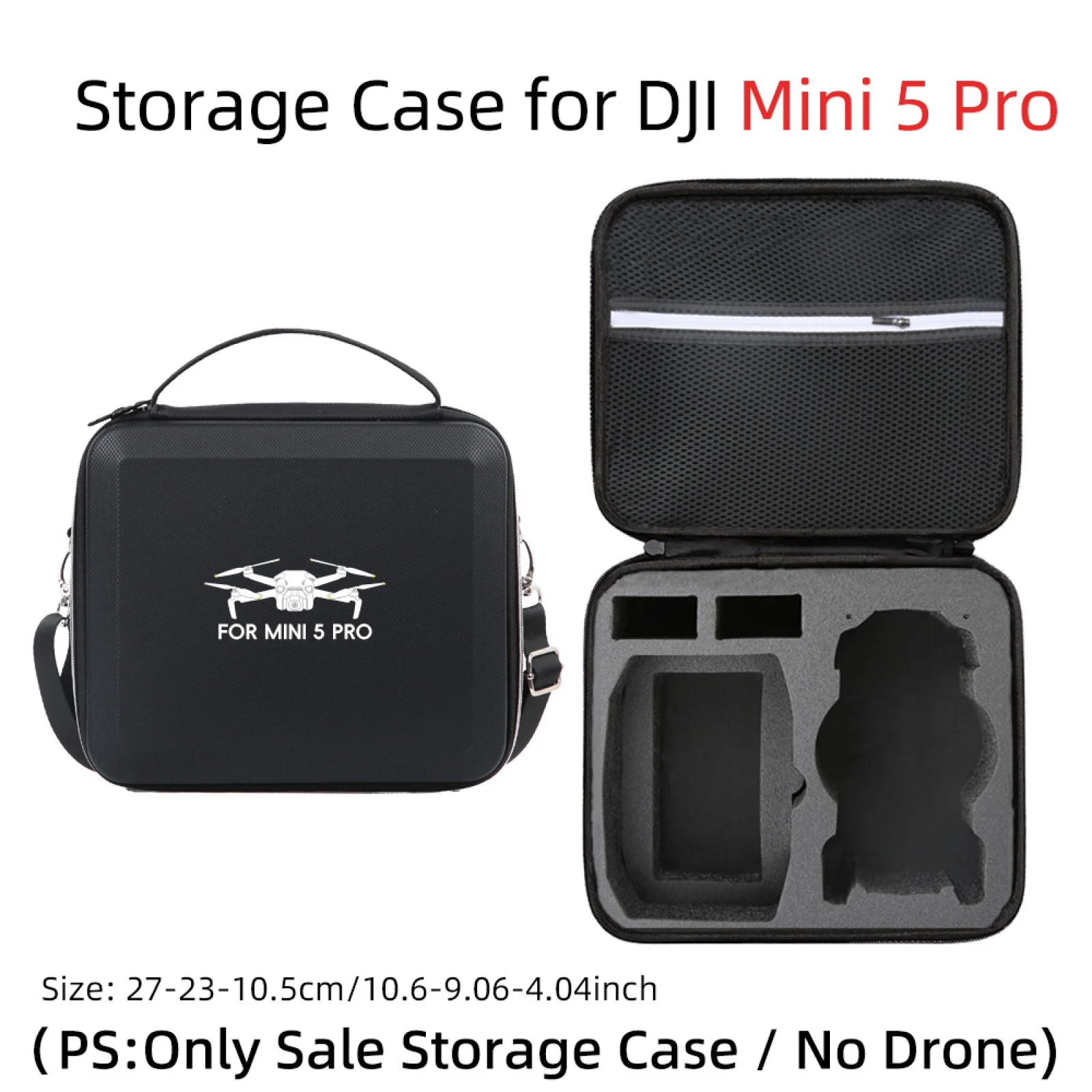 DJI MINI 5 PRO 보관 가방 RC N3 가방(어깨끈 포함)에 적합합니다.