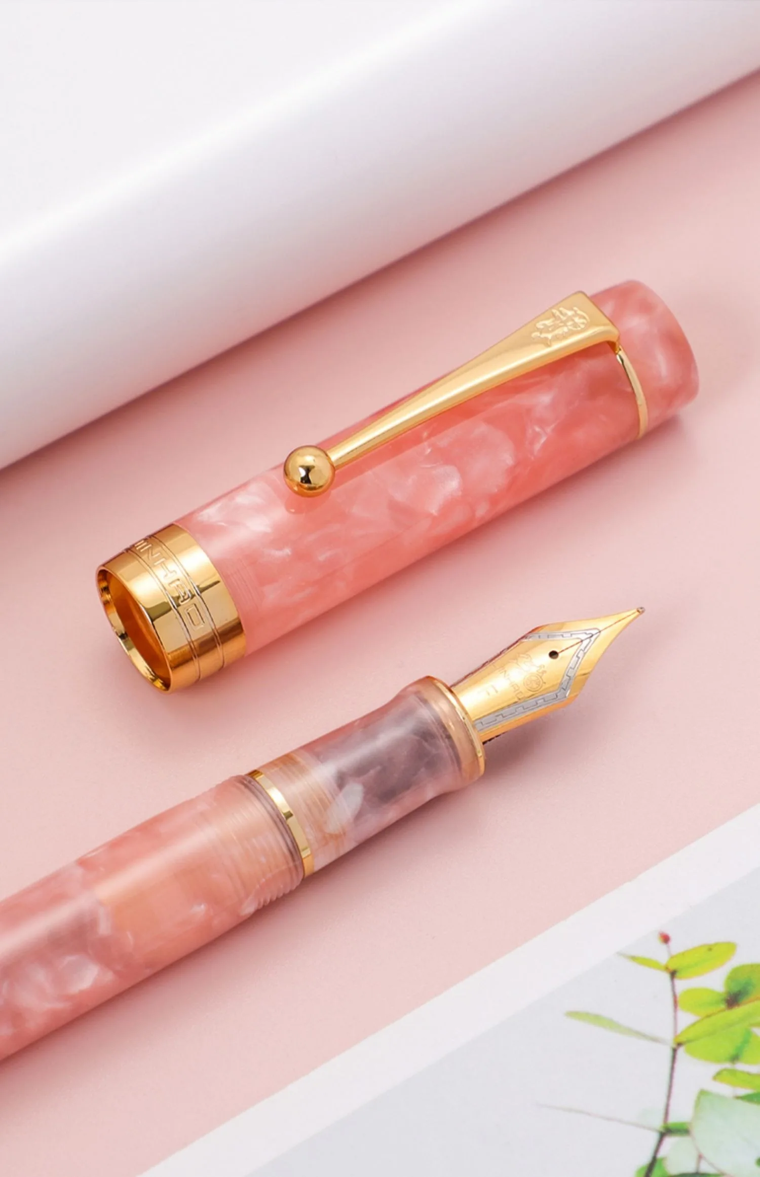 Jinhao 100 centennial vulpen 18kgp punt hars zakelijk cadeau_voghion.com