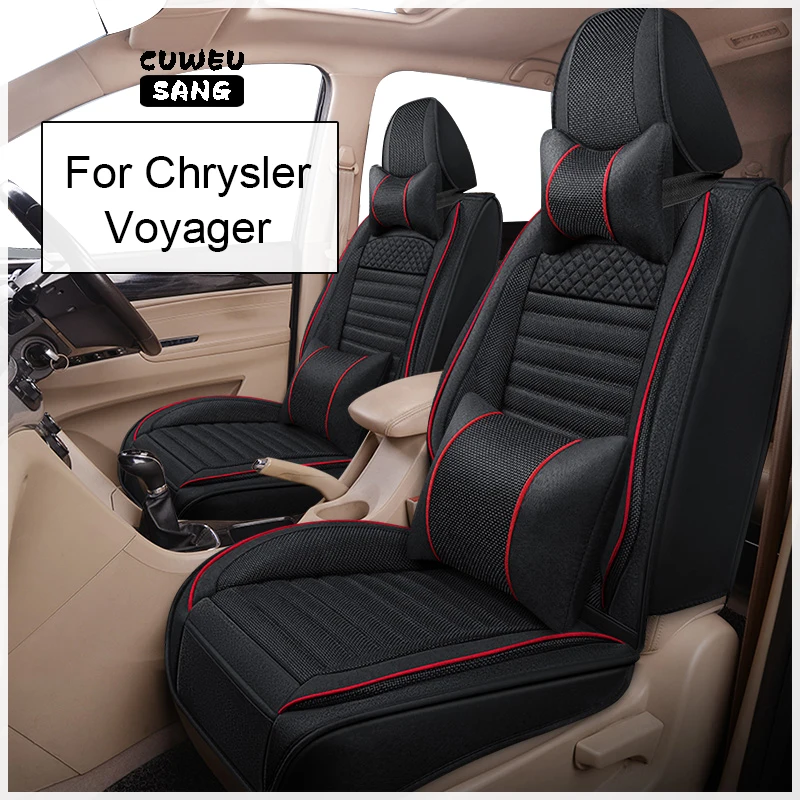 CUWEUSANG Car Seat Cover For Chrysler Voyager Auto Accessories Interior