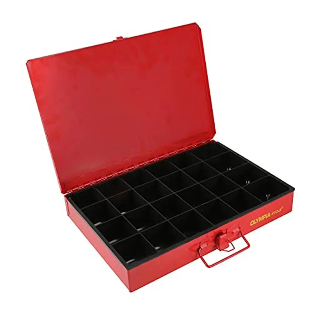 Professional Grade 4-Drawer Steel Hardware Organizer with 2500-Piece Small Hardware Kit Industrial Quality Home Garage Workshop 2