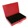 Professional Grade 4-Drawer Steel Hardware Organizer with 2500-Piece Small Hardware Kit Industrial Quality Home Garage Workshop 2