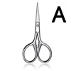 For Manicure Nail Cuticle Beard and Mustache Trimmer Nose Hair Tool 1Pcs Stainless Steel Small Makeup Grooming Scissors Eyebrows 5