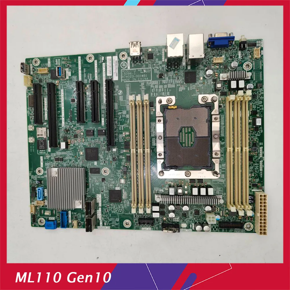 

Workstation Motherboard For HP ML110 Gen10 G10 P11532-001 874022-002 878926-001