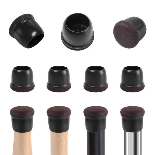 8PCS Upgraded Chair Leg Covers Silicone Anti-Slip Felt Furniture Feet Protectors from Scratches for Hardwood Floor Reduce Noise - Image 13