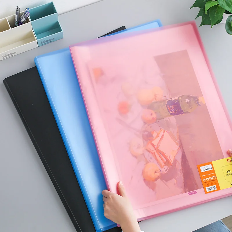 Large A2 File Folder Drawing Paper Organizer Document File Storage