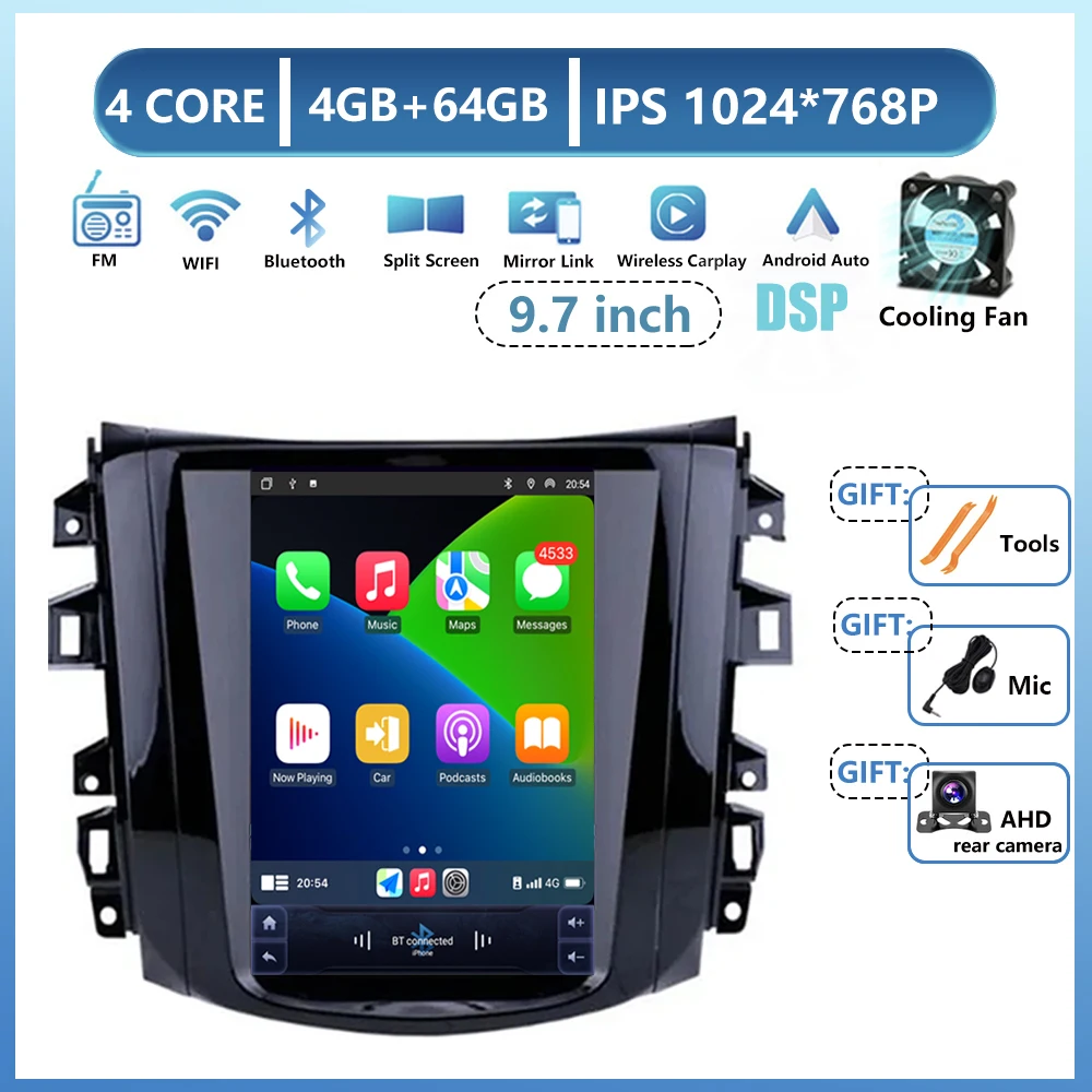 أندرويد 16 السيارات لنيسان نافارا تيرا NP300 2018...