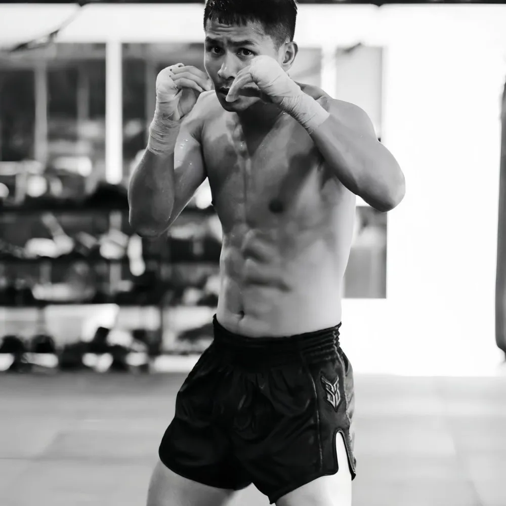 High-Quality Superbon Muay Thai Boxing Shorts for Men and Women Training Performance