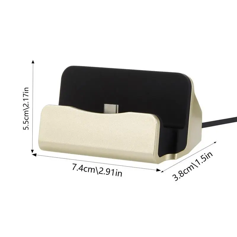 C Type Phone Charging Dock Cell Phone Docking Station Type C Fast Charger Desktop Countertop Charger For type c docking station docking station