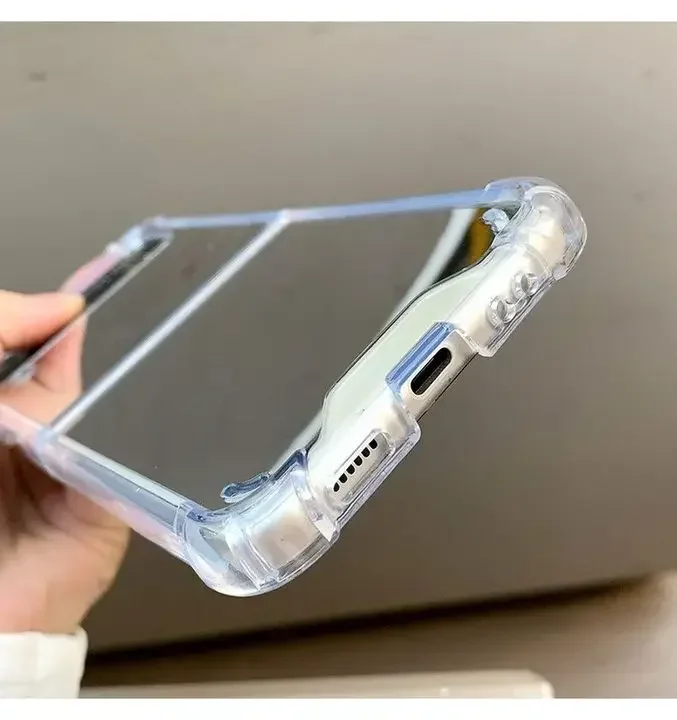 Luxury Women's Makeup Mirror Phone Case - Premium Protective Slim Hard Cover