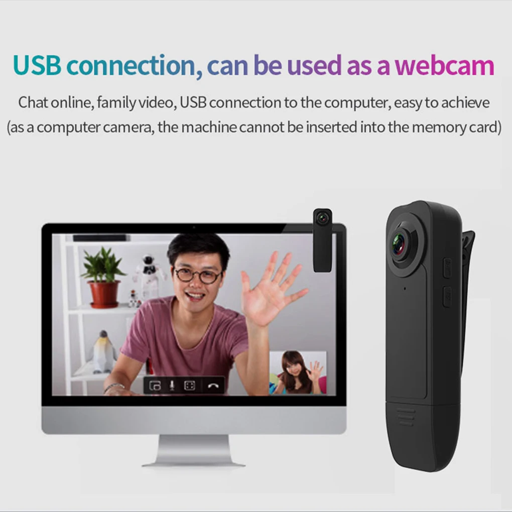 1080P Outdoor Sport Hiking Mini Camera HD 4K Handheld Pen Cam Night Vision Camcorder Bodycam DV Video Recorder