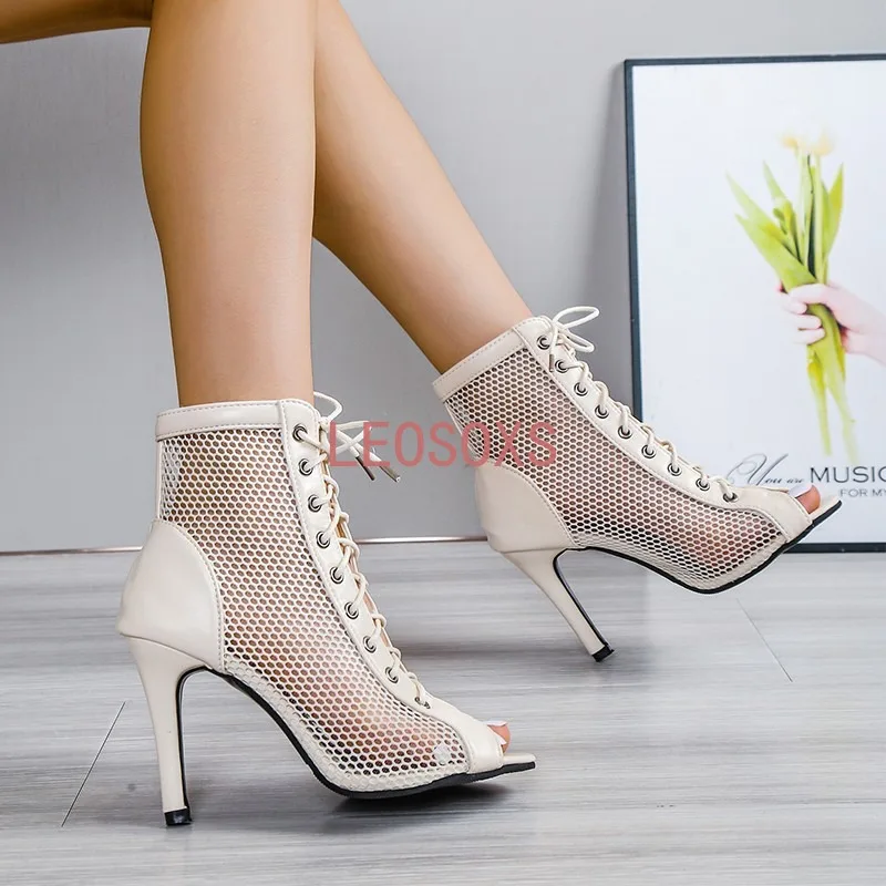 

2023 модная женская обувь распродажа Женские сандалии с открытым носком Модные дышащие женские сандалии со шнуровкой однотонные сандалии на высоком каблуке