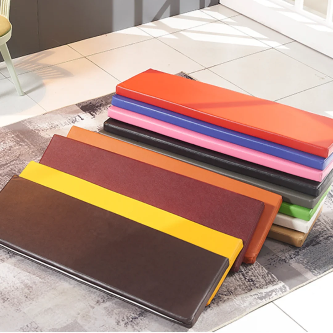 Bench Leather Seat Restaurant Card Rectangular Sponge Soft Bag Shoe