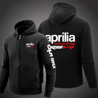 Aprilia Racing RSV4 2025 Men's Printing Hooded Sleeve Leisure Autumn Leisure Harajuku Zipper Comfortable Coat Sweatshirt Jacket 1