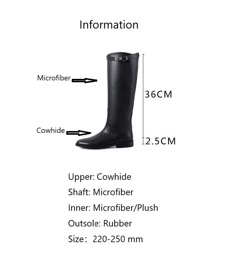 Mid Calf Women\'s High Boots Slip On Trendy Winter Boots With Charms Woman Shoes Spring Autumn Daily Riding Equestrian Boots