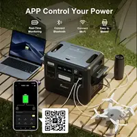 Portable Power Station F2400,2048Wh LiFePO4 Battery with 6×2400W(Surge 4800W),1.5H Fast Full Charging with LED - Image 4