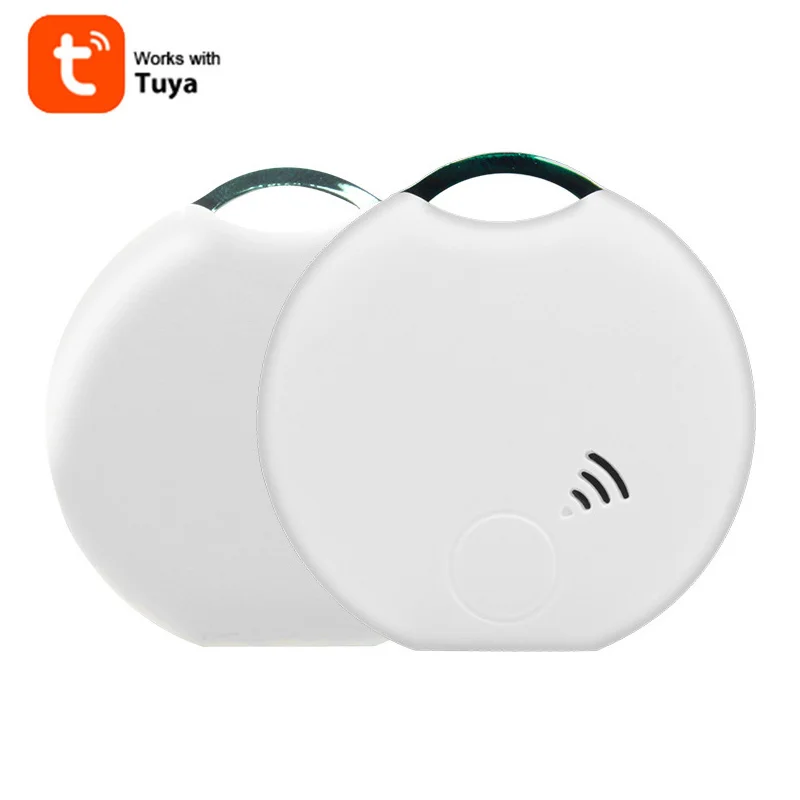 2PCS Intelligent Bluetooth Tracker Pet Anti Loss Device Item Finder Missing Location Record High Volume Two-way Search Alarm