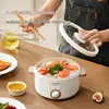 1.5L Mini Electric Instant Noodles Pot,Multi-Functional Non-Stick Boiling Pot,Dormitory Household 1-2 People Rice Cookers ,600W 5