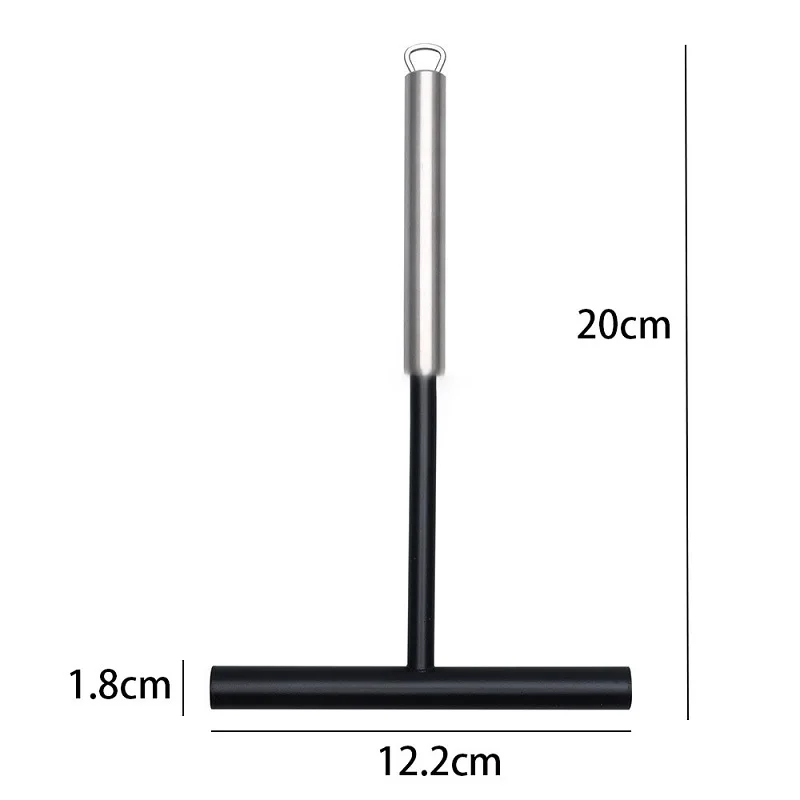 Pancake Tool Stainless Steel French Crepe Spreader Pancake Like Batter Spreading Tools Pancake Like Batter Bakery Kitchen + Spatula