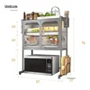 Minimalist Modern Kitchen Cabinets for Home Kitchen Storage Organization Cabinet Multi-purpose Small Plate Dish Storage Cabinets 6