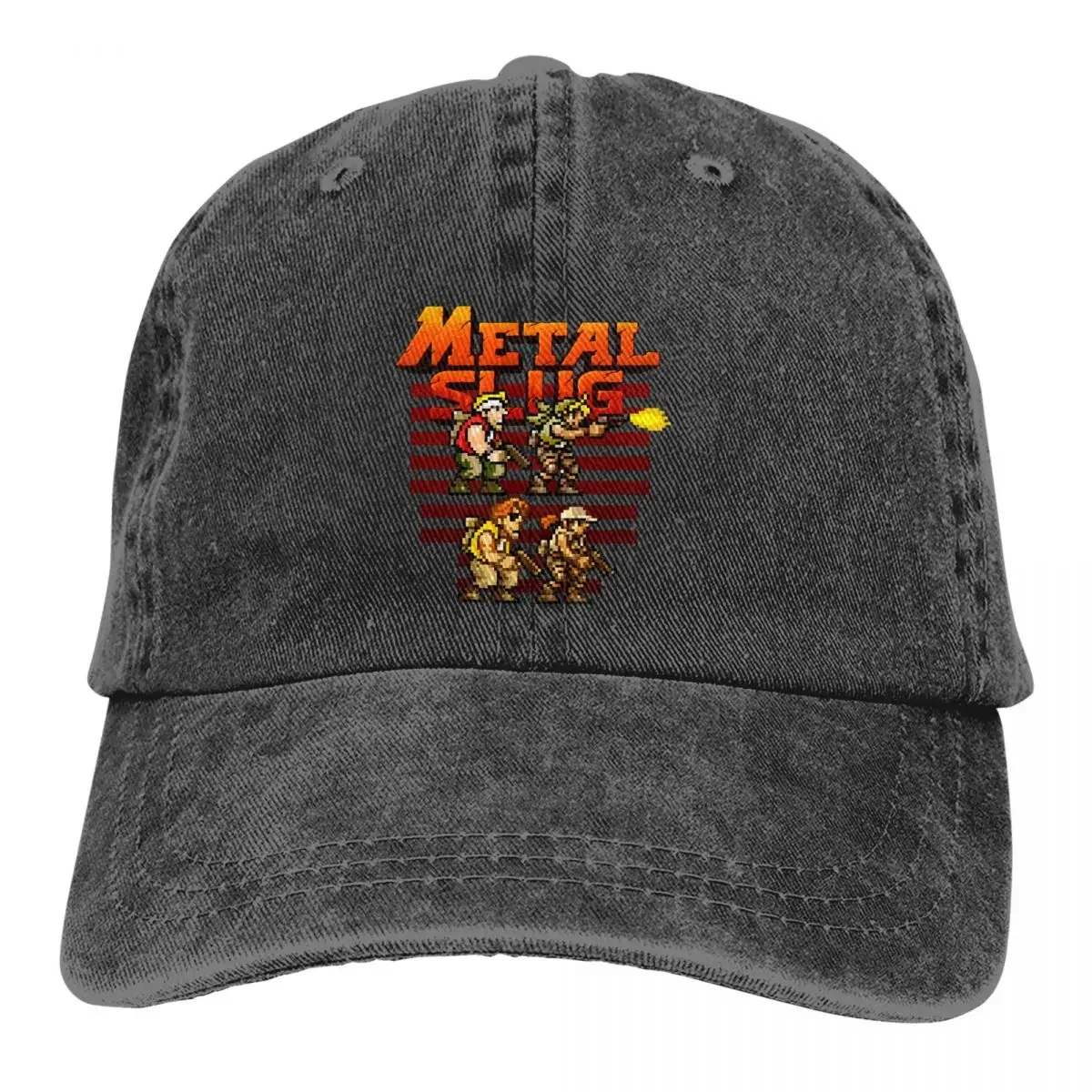 Pixel Fan Berretto Da Baseball Uomo Cappelli Da Cowboy Donna Visiera Protezione Snapback Metal Slug Caps
