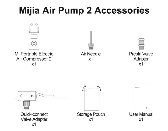 Xiaomi Air Inflator Portable Electric Air Compressor (2nd