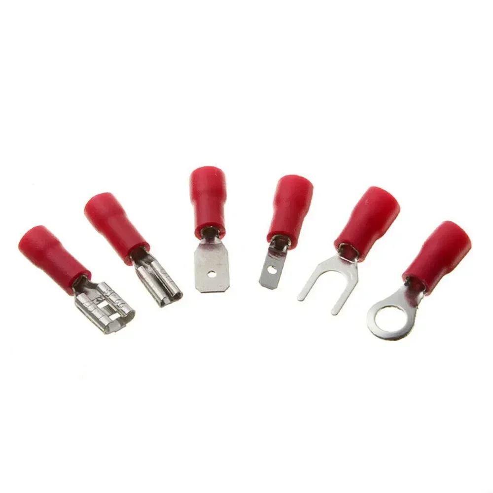 Versatile 280PCS Assorted Crimp Spade Terminal Insulated Connector Kit Set Ideal for Electrical Wiring Projects