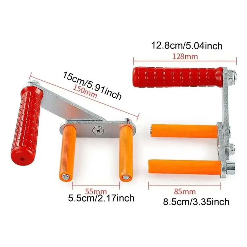 Board Lifter Labour Drywall Bracket With Comfort Grip Clip Hand Lifting Clamps Slab And Glass Handling Tool Labour 6