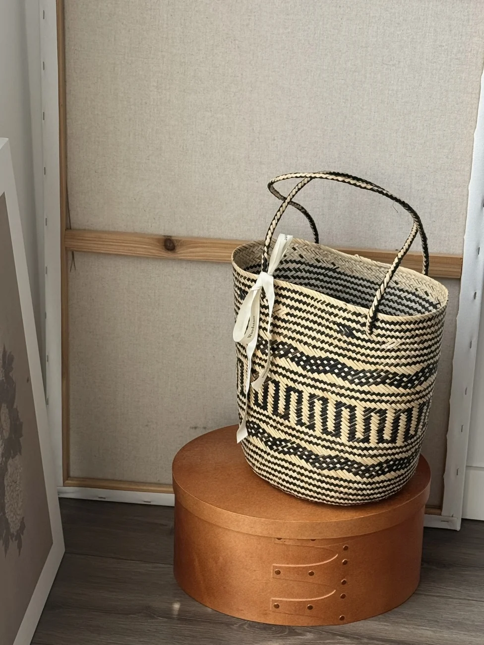 Casual Hollow Striped Straw Basket Bag Designer Paper Woven Women Shoulder Bags Handmade Summer Beach Large Tote Bag Holiday