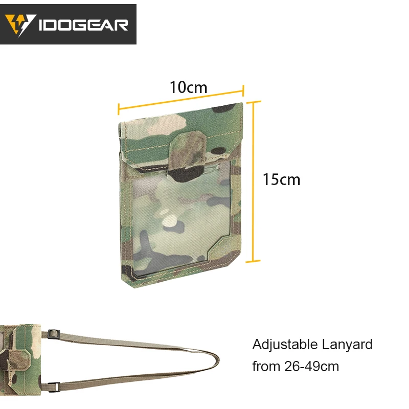 Borsa Porta Documenti Tattica Da Collo: Sicurezza RFID E Praticità In Viaggio!