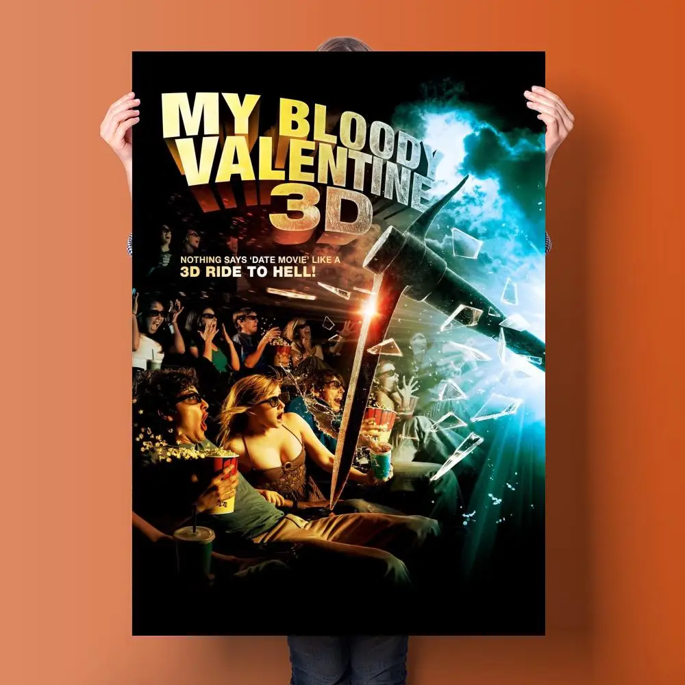 my bloody valentine movie Decoration Art Poster Wall Art Personalized Gift  Modern Family bedroom Decor 24x36 Canvas Posters - AliExpress