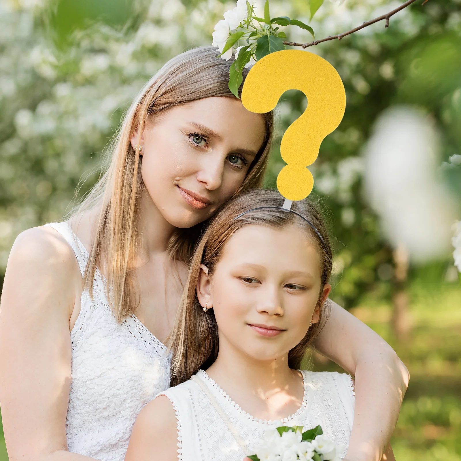 3 Pcs Arrow Headbands Yellow Question Mark Novelty Hair Accessories Party Hats Funny Headband Boppers Girls Stage Props Photo party hat birthday headband set unicorn headband rabbit headband