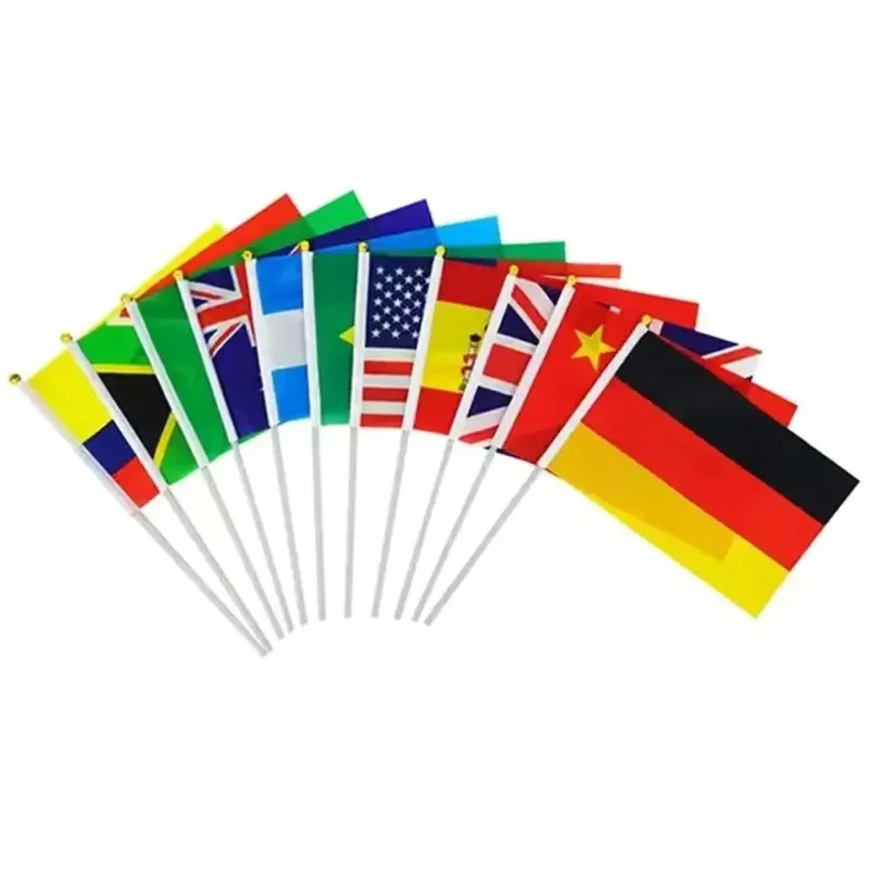 European Flag Stickers 8 Line Set 4K Collection