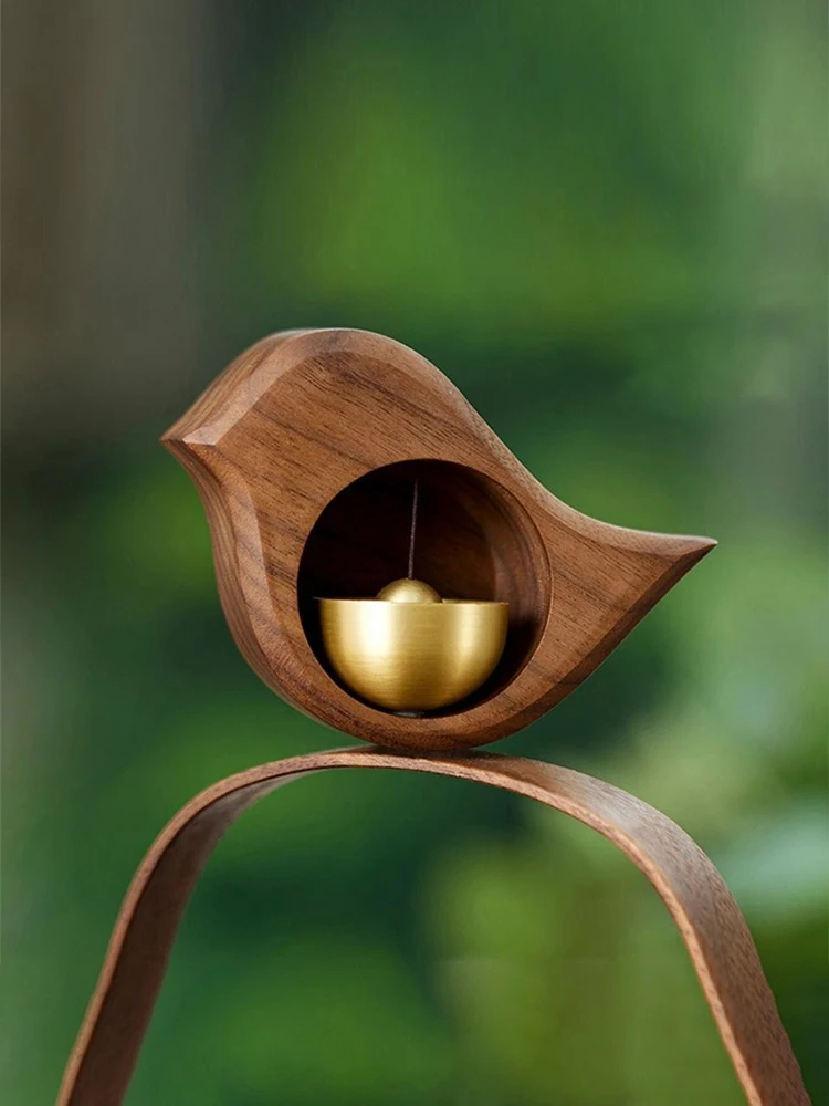 Wooden Door Bell Japanese Wind Chime Door Chime Room Decor Home Front Doorbell Landscape Bell Shopkeeper Remind Bell 풍경