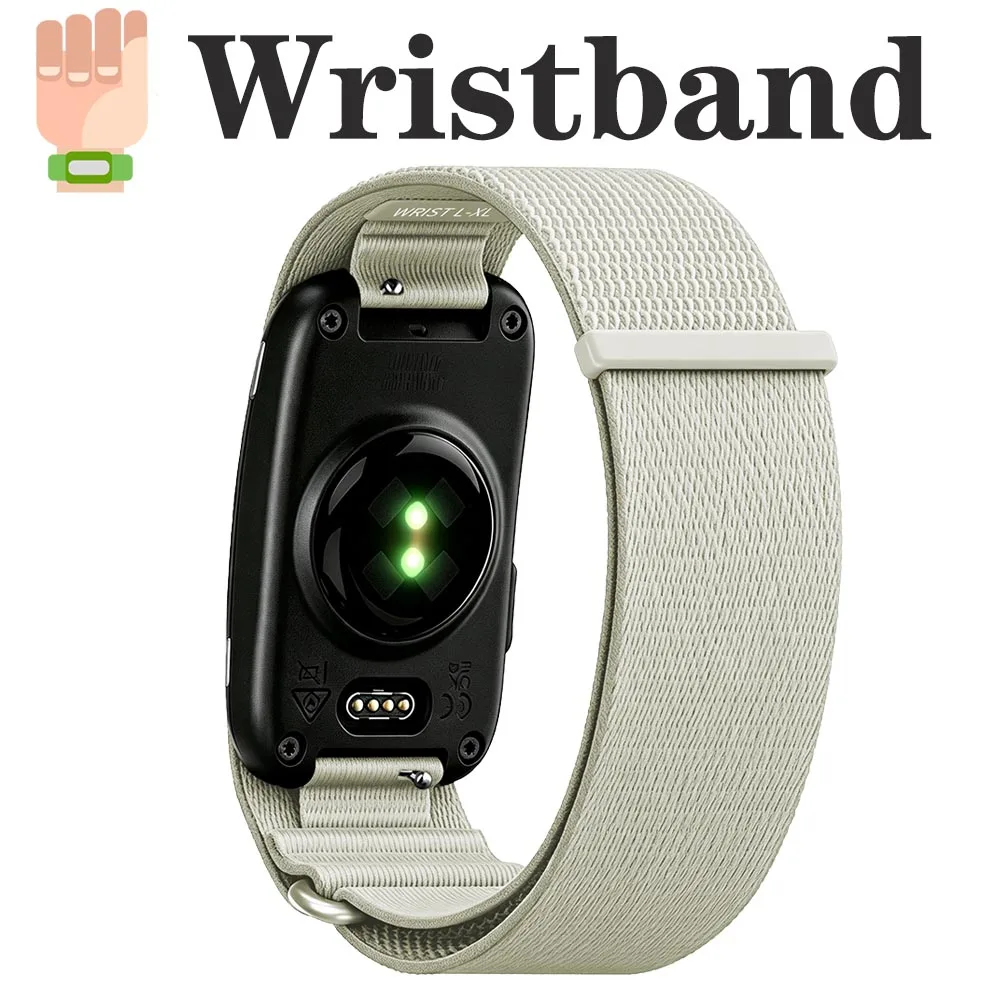 Nylon Woven Adjustable Fitness Tracker Bicep Strap - Breathable Arm Wristband Replacement