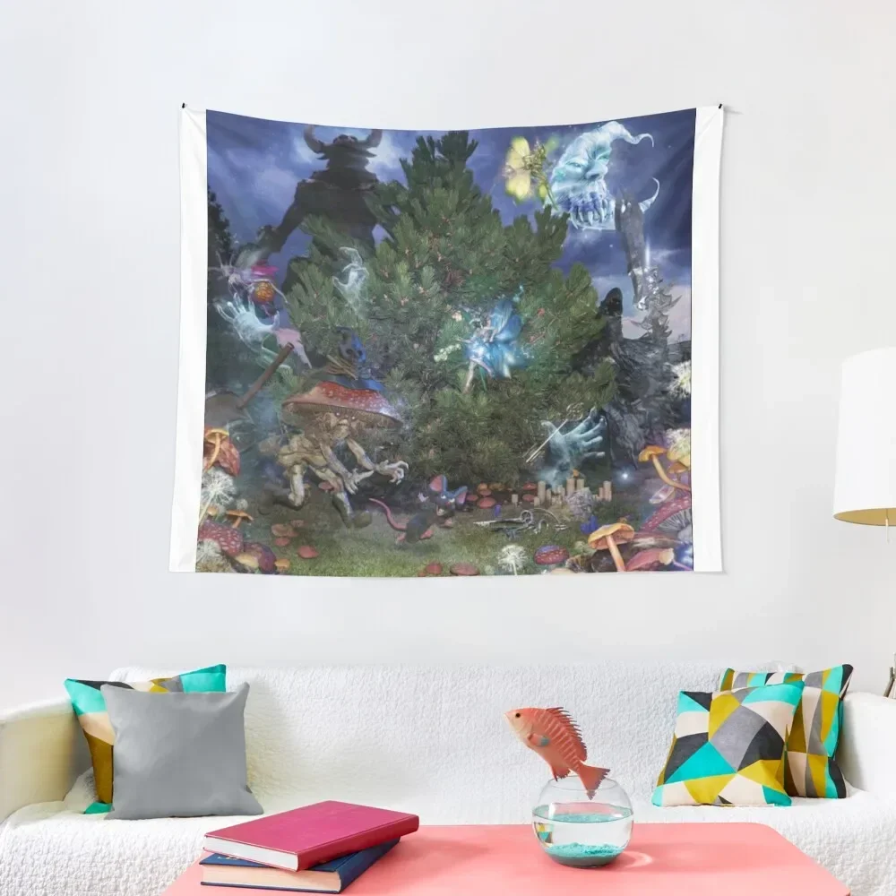 100 gecs гобелен, милый Декор, Рождественское украшение, настенное украшение, гобелен