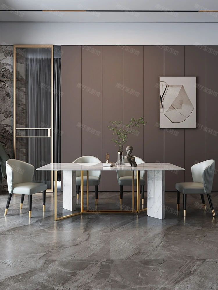 

Простой обеденный стол slate home для маленькой квартиры