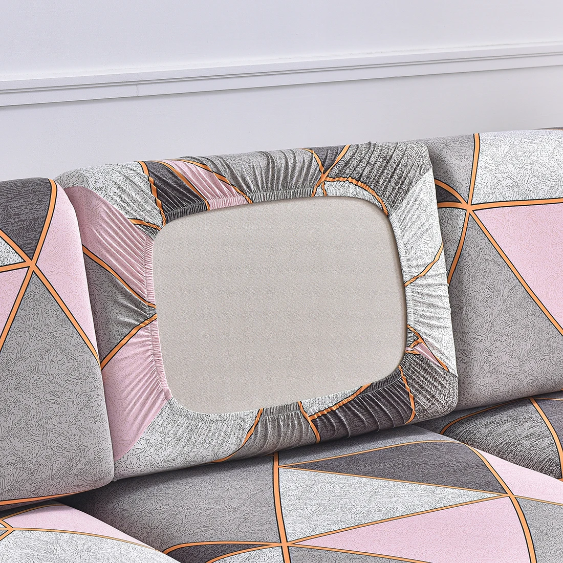 Printed Non-Slip Stretch Sofa Slipcover