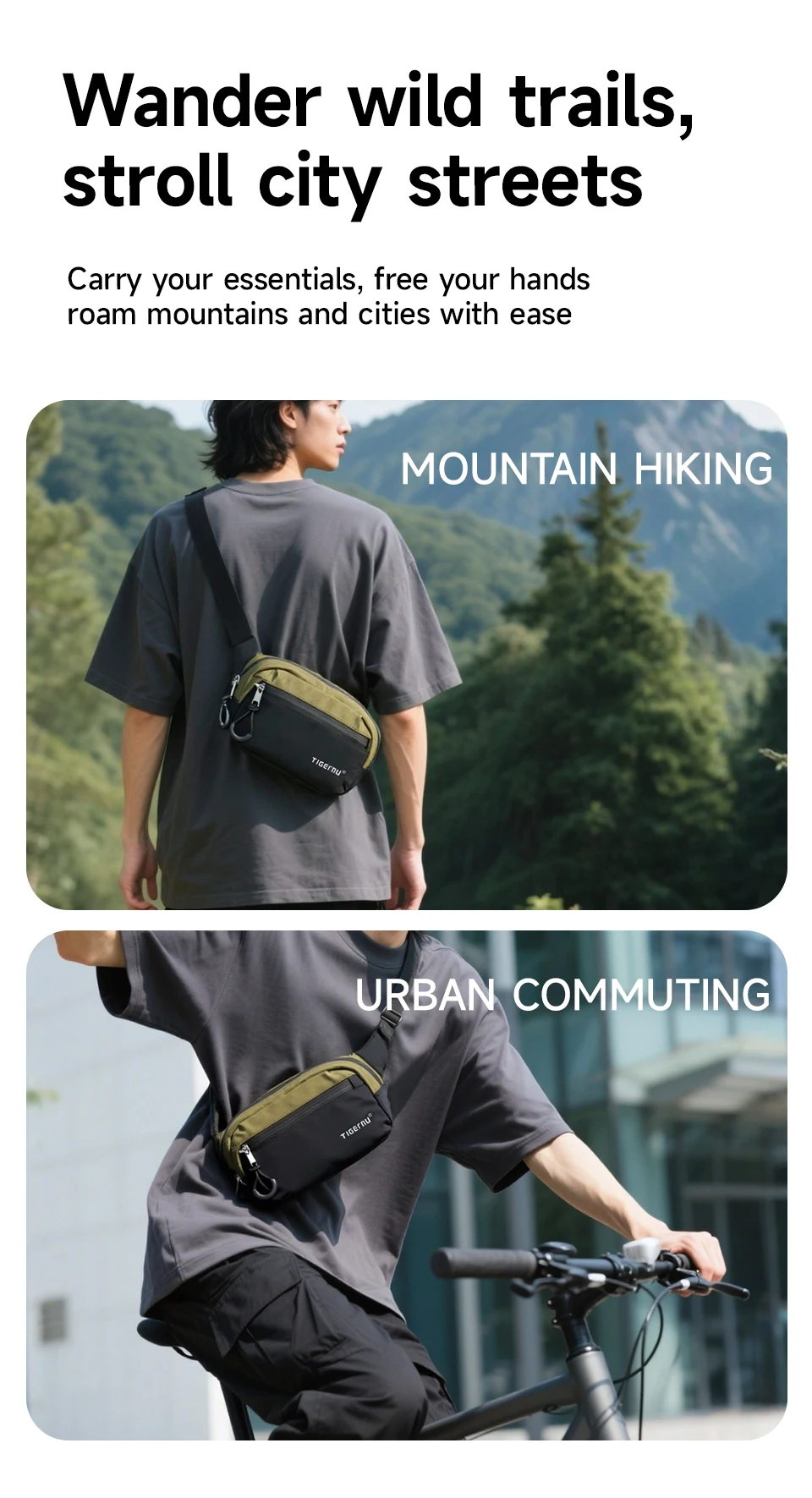Tigernu Lightweight Crossbody Bag Image 10