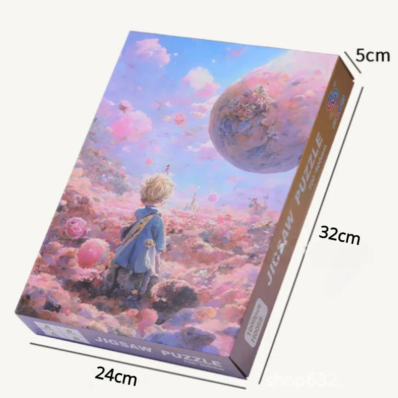 1000pcs Puzzle for Adult The Little Prince's Rose Planet High Difficulty Game Educational Toy Christmas Gift Decorative Painting 4