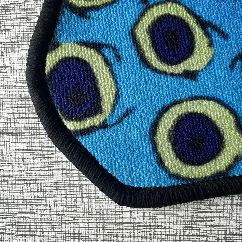 ZDABAOEC Tapis Pieuvre, 12,7 X 20,3 Cm, Tapis Tentacules Pour Chambre à Coucher, Salon, Grand Tapis Fantaisie à Motifs De Vie Marine, Lavable, Antidérapant Et Décoration D'intérieur