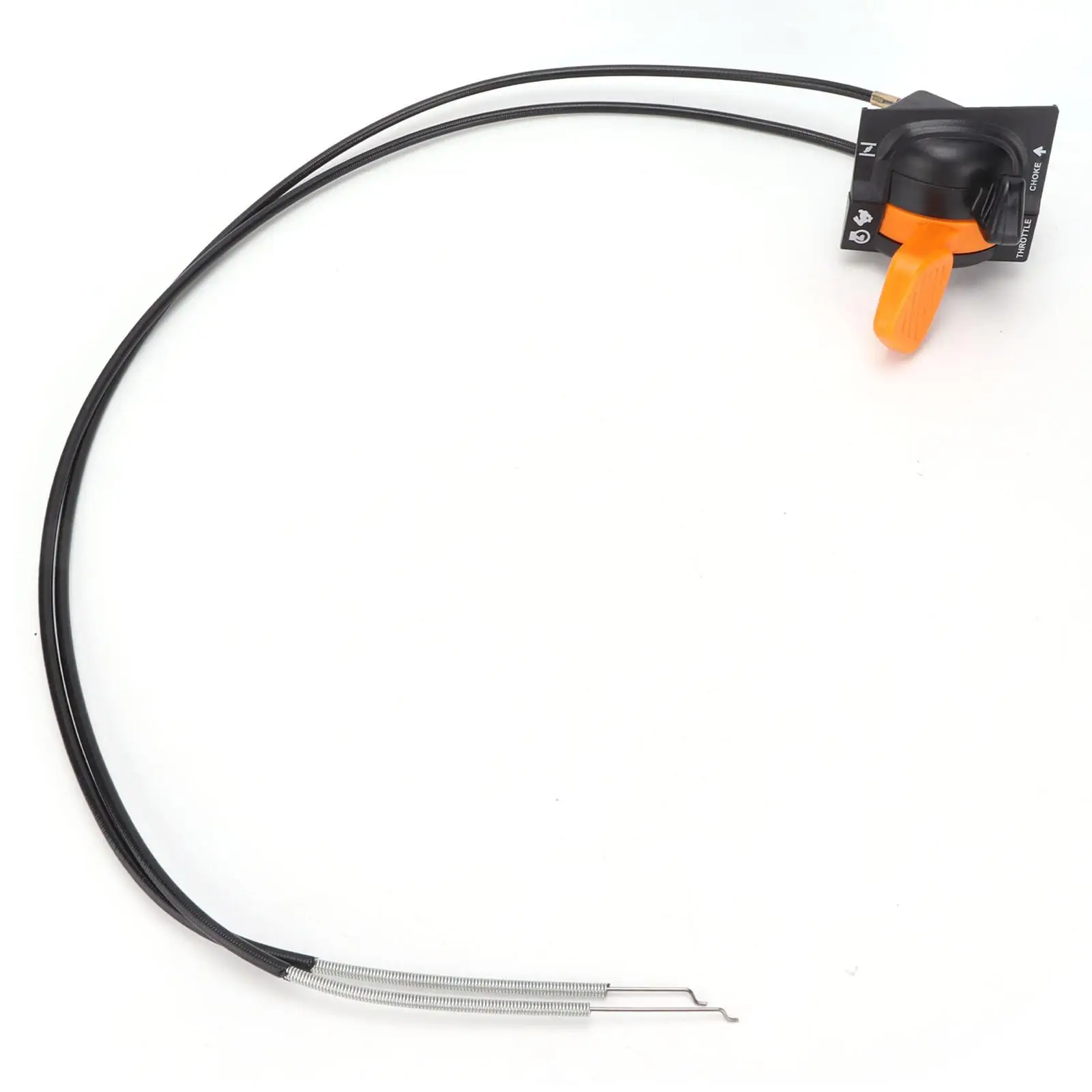 Car Choke Throttle Assembly Throttle Choke Lever with Cable AM140333 Replacement for John Deere for X3 05R X3 10 X5 30 00