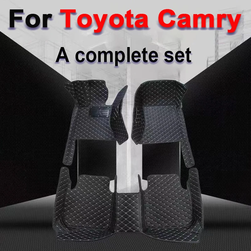 

Автомобильные коврики для Toyota Camry Daihatsu Altis XV30 2002 ~ 2006, прочные коврики, кожаные напольные коврики, коврик для защиты от грязи, автомобильные аксессуары 2003