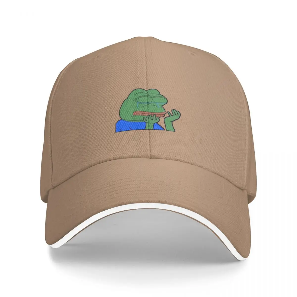 

Pepe Meme - Crying Bucket Hat Baseball Cap new in warm winter baseball hat Men caps Women's
