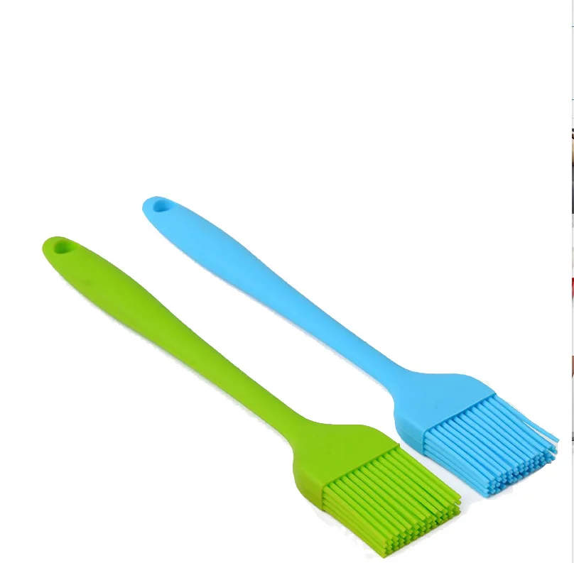 1pcs Silicone BBQ Oil Brush Basting Brush DIY Cake Bread Butter Baking Brushes Kitchen Cooking Barbecue Accessories Eco-friendly
