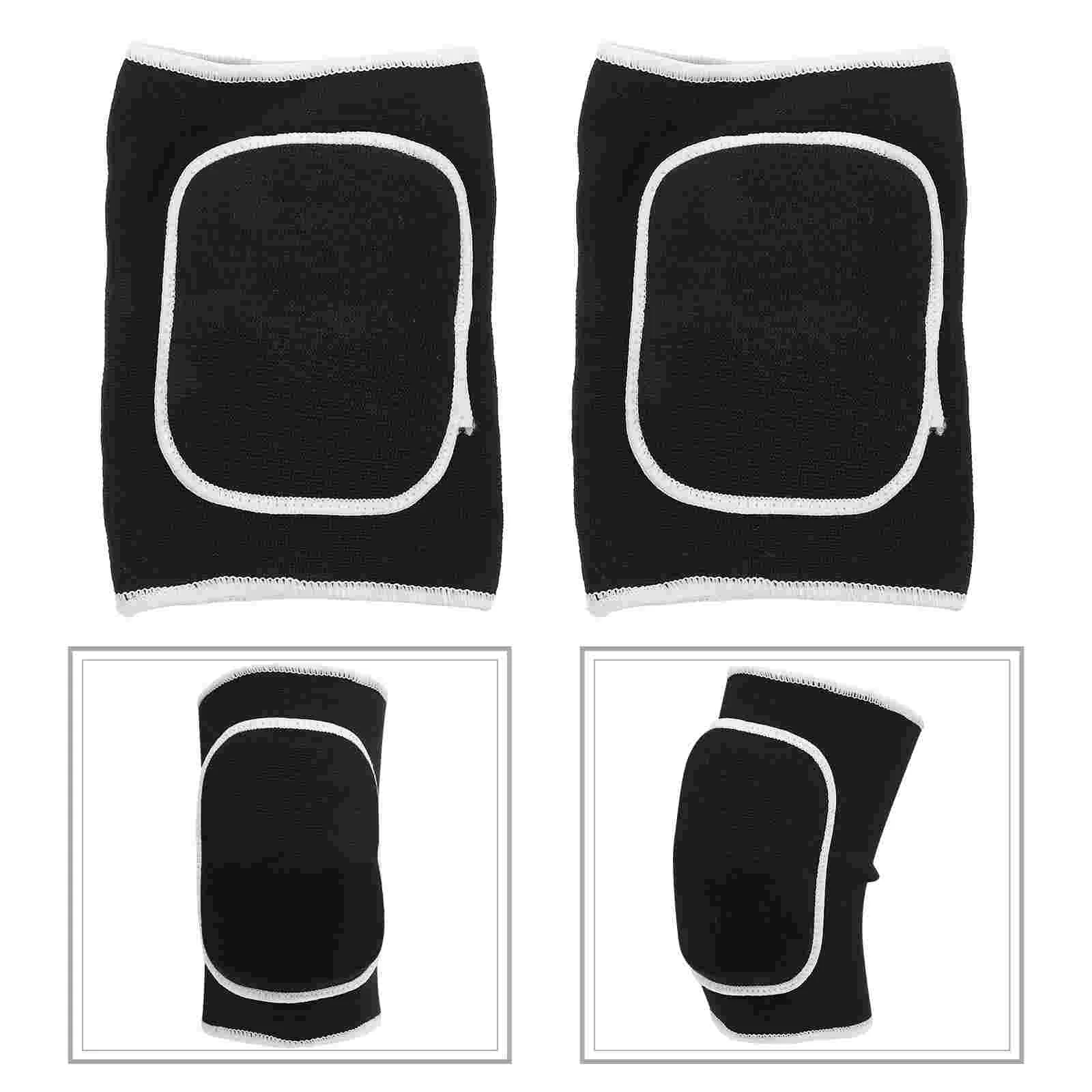 Thick Sponge Elastic Knee Pads Adult Brace Wear Resistant Portable Support Team Sports Volleyball Yoga Men Women Children